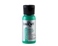 DARWI Flacon de 50 ml de Peinture sur Cuir - Vert sapin