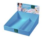 Prés. Comp. avec 38 paquets de 50 flashcards sous film + anneau - bristol ligné perforé - A6 et A7 - Couleurs assorties