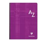 Répertoire brochure dos toilé 17x22 cm 192 pages petits carreaux - Assortis