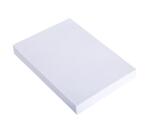 Paquet 100 fiches sous film - bristol dots non perforé - 125x200mm - Blanc