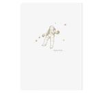 Flying Spirit piqûre textile A5 96 pages ligné motifs assortis papier ivoire 90g - Blanc