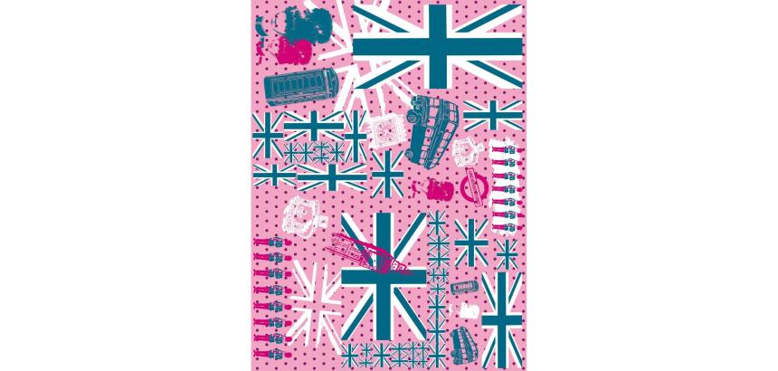 * 580 - Pochette 20 feuilles Décopatch - Rose