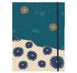 K3 blue, Chemise à élastique 24x32 cm. - Multicolore