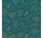 Excellia 80g, rl 50x0,70m Feuillage Or - Bleu