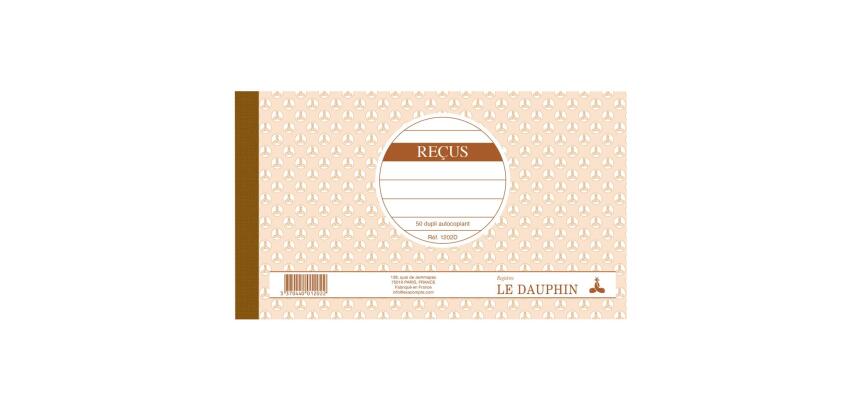 Zelfkopiërend register 105 x 180 ontvangsten 50 duplicaten - haver