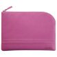 Rhodiarama pochette zippée en simili cuir - taille M (16x22 cm) - Lilas