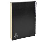 Clasificadores Ordonator ® lomo extensible pestañas impresas Tapa rígida - Tamaño: 25x33 cm para: A4