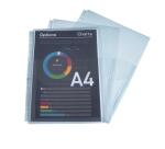 Estuche Exacompta de 5 fundas para mini CD y disquetes PVC alta calidad 14x100º - A4 - Incoloro