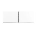 Goldline carnet spiralé 50F A4 140g paysage - Blanc