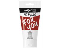 Darwi For You tube de peinture acrylique 75 ml - Rouge anglais