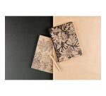 Le cerisier blanc, Carnet brochure souple A5 14,8x21 cm, 160 pages, ligné, dos toilé, ass.