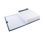 Chemise dos extensible balacron et sangle scratch. - Bleu foncé