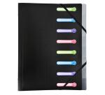 Trieur polypropylène 3 rabats 8 compartiments OPAK