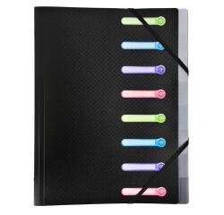 Trieur polypropylène 3 rabats 8 compartiments OPAK