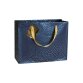 Sac cadeau "Premium Nuit bleutée" 32 x 13 x 24,5 cm - Bleu