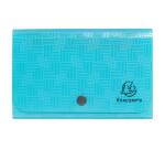 Trieur pocket 6 compartiments en PP recyclé Pop'N Co - Cyan