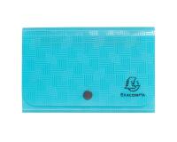 Exacompta Pop 'N Co PP Expanding File 6 Part 18x11 - Cyan