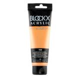 Peinture acrylique fine tube 120ml - Jaune-orange nacré