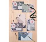 COLLECTION BOTANIC GARDEN, Paquet de 20 enveloppes Pollen 114x162mm 120g/m2 - Vert clair