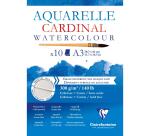 Cardinal bloc collé 10F A3 300g