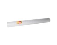 Rollo de mantel - Papel damasco - Blanco 100x1,18m - Blanco
