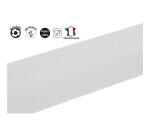 Nappe en rouleau papier gaufré Toile de lin - 18x50m - Blanc