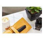 Trousse du collectionneur en cuir pour stylos, petit modèle - Ambre