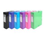 Carpetas de proyecto con gomas Iderama® 7/10e - 600 g/m2 - Lomo: 80 mm - Formato de documento: A4 máximo 24x32cm - Tamaño: 25x33cm - Colores surtidos