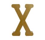 Lettre X fantaisie - Kraft