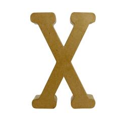 Lettre X fantaisie - Kraft