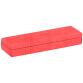 Rhodiarama plumier simili cuir italien 21x5,5x3 cm - Corail
