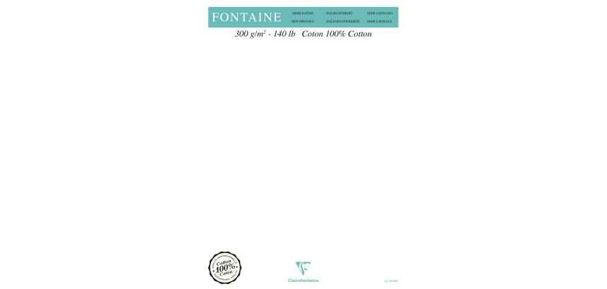 Testeur Fontaine paquet 25F A5 300g demi-satiné