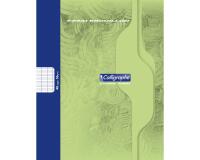 Cahier de brouillon piqué 7000 17x22 cm 48 pages grands carreaux 56 g - Vert