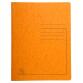 Folder Metal Spring Pressboard A4 brown