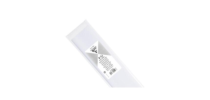 PAPIER DE SOIE, Sachet de 8 feuilles pliées 18g/m2 au format 50x75cm
