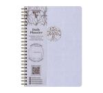 Inspire, Daily planner, Carnet reliure intégrale A5 14,8x21 cm, 148 pages, imprimé, ass.