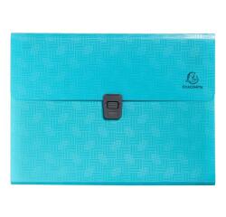 Exacompta Pop 'N Co Expanding File 13 Part 33x25cm - Cyan