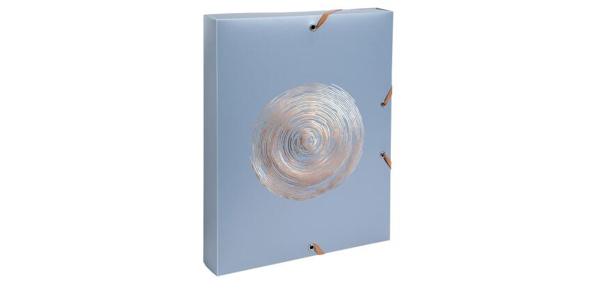 Boîte de classement polypropylène recyclé Ellipse dos 40mm - A4 - Couleurs assorties