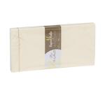 20 enveloppes DL (110x220mm) paille gommées - ivoire