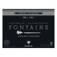 Fontaine Noir bloc collé 4 côtés 15F 30x40cm 300g grain fin