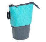 Trousse pot à crayons Teksto - Couleurs assorties