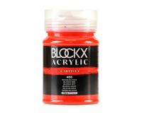 Peinture acrylique fine pot 500ml - Rouge blockx