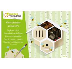 Boîte créative, Hôtel à insectes à construire - Bois
