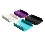 Exacompta Titane Combo Styli Letter Tray, Set of 4 - Assorted colours