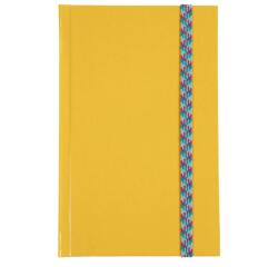 Carnet Iderama 170x110, 192 pages lignées - jaune
