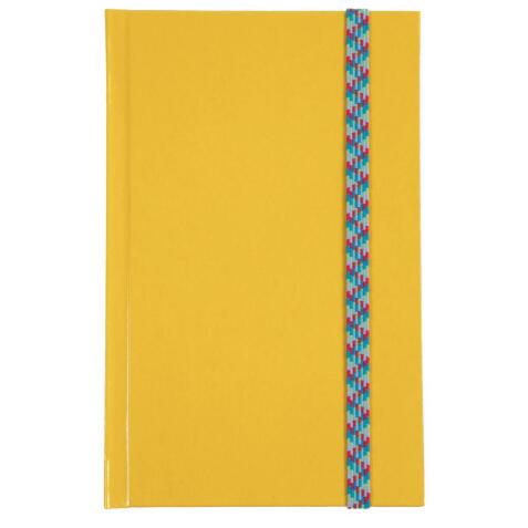 Carnet Iderama 170x110, 192 pages lignées - jaune