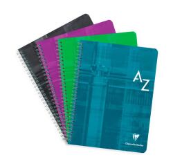 Répertoire reliure intégrale 17x22 cm 180 pages grands carreaux - Assortis