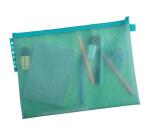 Funda bolsa EVA transparentes cierre con cremallera A4 3/10e - Colores surtidos