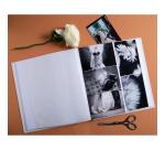 Album photo livre 60 pages blanches Art - Ivoire