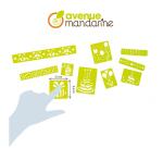 Mini Stencils, Fées - Vert
